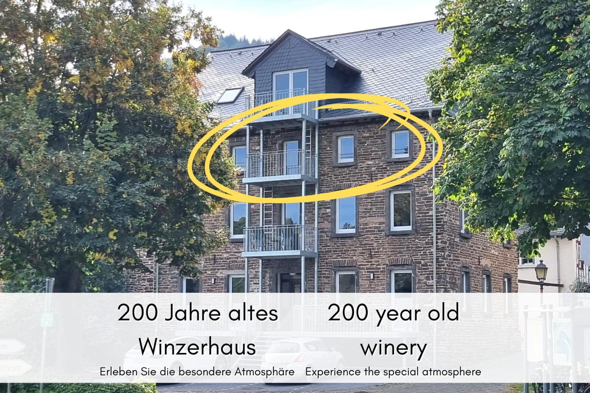 Winzerhaus Am Calmont - Raumwunder Mit Moselblick Apartment Bremm